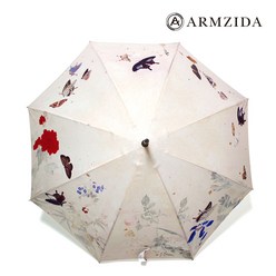 아름지다 한국화 우드 명화 장우산 - 남계우 호접도 명화우산