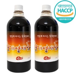 홍치마 대용량 헛개열매차 원액 엑기스 고농축 헛개수 나무 액상 1000ml 다홍치마, 2개