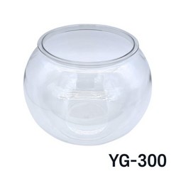 아마존 투명 플라스틱 어항(특대) YG-300 (30x30cm)