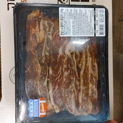 코스트코 양념 LA꽃갈비 1.6kg 미국산 소고기 [아이스박스 포장], 1팩