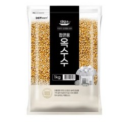 더담은 팝콘용 옥수수, 1kg, 1개