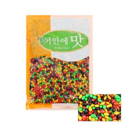[조한스토어] 해씨 초코볼 500kg 알록달록 해바라기씨 초콜릿, 1봉, 500g