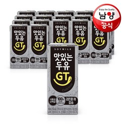 맛있는 두유 GT 검은콩 깨칼슘 190ml, 18개, 18개