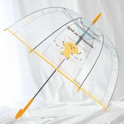 시우리빙 캐릭터 PVC 고급 투명 장우산 6가지