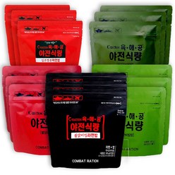 한국군인전투식량 군용 국군 재난 야전 비상식량 (3개), 100g, 3개입, 불닭비빔밥