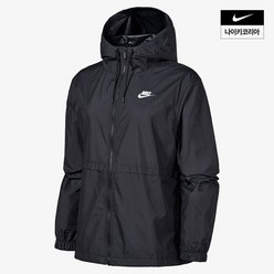 나이키 우먼스 스포츠웨어 에센셜 리펠 우븐 후디 재킷 AS NIKE DM6180-010 211642