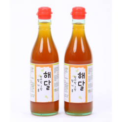 [해달] 첫사랑 그맛 참기름/ 참깨 100% 350ml, 2개