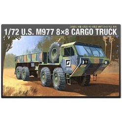 아카데미과학 1/72 미육군 M977 8*8 카고트럭 U.S. M977 8x8 CARGO TRUCK, ACC13412, 1개