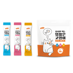 냥이생각 고양이 참치만 먹는 입짧은 고양이 짜먹는 간식 12g x 3종 x 10p 세트, 참치오리지널,크랜베리플러스,호박플러스, 1개