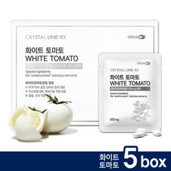 데이즈온 크리스탈 라인 RX 화이트 토마토 14포 5박스, 5개