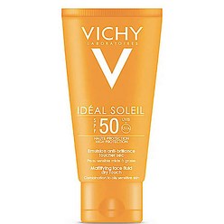 비쉬 아이디얼 솔레일 드라이 터치 선크림 SPF50 VICHY Ideal Soleil Face Cream 50ml, 1개