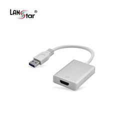 랜스타 USB 3.0 TO HDMI 컨버터 LS-UH319-W