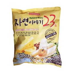 자연이야기 23곡 2봉지 60개 곡물 과자 건강 스낵, 330g, 2개