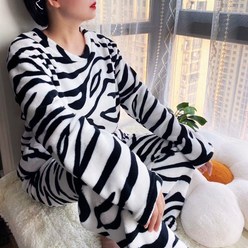 여성 잠옷 세트겨울 극세사 수면파자마 홈웨어 상하세트