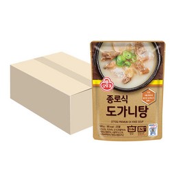 오뚜기 종로식도가니탕, 12개, 500g