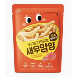 남양유업 우리아이 처음먹는 새우얌얌 과자 40g, 새우맛, 30개