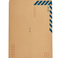 A4 행정 각대 봉투 100묶음 화이트 우체국 서류 규격 등기 우편 크래프트 크라프트지 회사