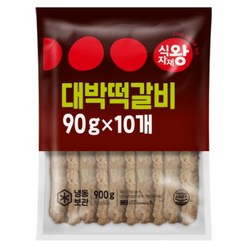식자재왕 대박떡갈비 900g 김밥용, 1개