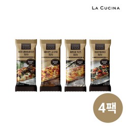 라쿠치나 포카치아 피자 혼합 4종 4팩, 4개
