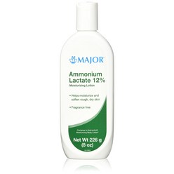 Amlactin 엠락틴 메이저 암모늄 락테이트 12% 로션 226g(8oz) 6팩 Major Ammonium Lactate 12% Lotion, 226g, 6개