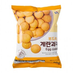 프리미엄 신흥 80g 계란과자 부드러운, 1개