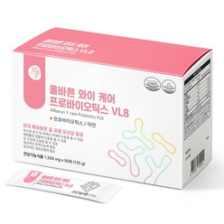 올바른 와이 케어 프로바이오틱스 VL8, 135g, 1개