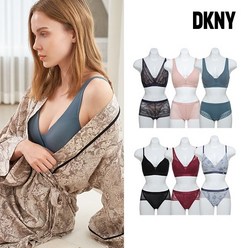 [DKNY] 홀리데이 컬렉션 브라팬티 2종 세트 WN