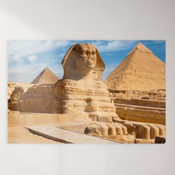 af303-폼아크릴액자58CmX38Cm_이집트의피라미드와스핑크스, 1.피라미드