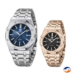 슈럭스 [당일출고] Quartz watch 고급 남성 메탈시계 S040WC + 선물포장