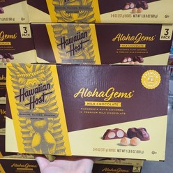 하와이안호스트 마카다미아 초콜릿 227g x 3pk, 단품, 단품