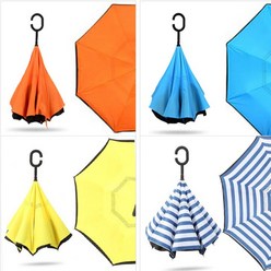 1+1 거꾸로 펴지는 거꾸로 우산 (10종)