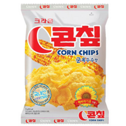 크라운 콘칩 70g x 5개, 1개, 단품