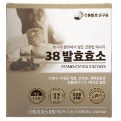 전통발효연구원 38효소, 90g, 1개