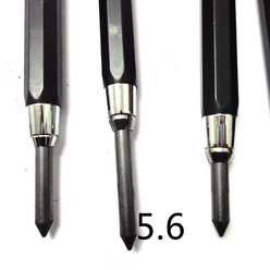 5.6mm 샤프펜세트(2B 8B) 연필 스케치 드로잉 연필아티스트 아티스트용품, B본체8B+심5개
