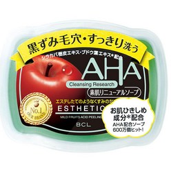 BCL AHA 클렌징 리서치 소프 에스테틱 비누 100g / AHA 광채 케어 필링 소프, 1개