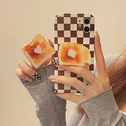 식빵 냠냠 베이커리 그립톡 악세서리 아이폰, 에그식빵, 1개