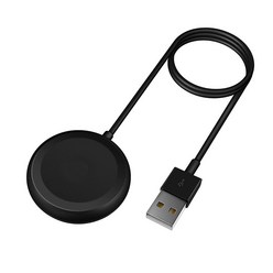 스마트워치 자석 무선충전기 USB 충전 삼성 호환, 블랙