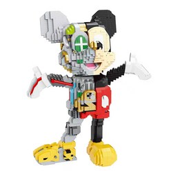 메카닉 마우스보이 나노블럭 장난감 선물 교재 미키마우스