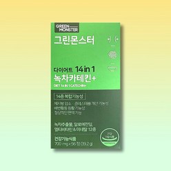 그린몬스터 녹차카테킨 700mg 56정 1개, 700mg 56정 1