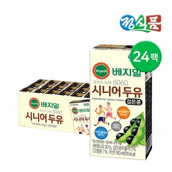 정식품 베지밀 시니어두유 190ml 24팩, 24개