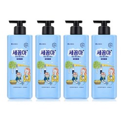 온더바디 세균아꼼짝마 향균 핸드워시 레몬버베나 480ml, 4개