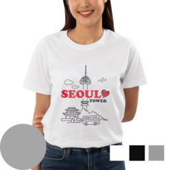 한국민예사 서울타워 남산타워 티셔츠