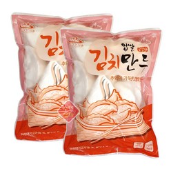 [수연중국식품] 중국만두 연변맛 김치만두(입쌀밴새), 2봉, 750g