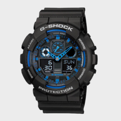 지샥 G-SHOCK 지샥 GA-100-1A2 범블비 빅페이스 아웃도어 디지털시계