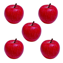 [왓위셀] 사과 모형 (5p) 과일 음식 소품