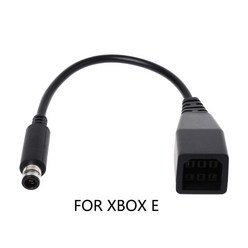 Xbox 360 Flat to Xbox 360 E AC 어댑터 용 전원 공급 장치 케이블 전원 어댑터, 검은 색, 01 Black