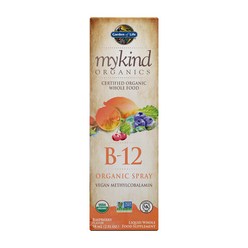 유기농 가든 오브 라이프 마이킨드 비건 비타민 B12 메틸코발라민 스프레이 58ml, 1개
