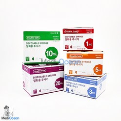 정림 일회용주사기(D/Syringe) 3cc 24G 3/4inch 판매단위:박스(100개, 1개
