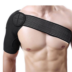 고탄력 어깨 통증완화 보호대 헬스용품 어깨회전근개파열 어깨근육통, 1개