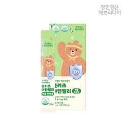 장인정신에브리데이 유아용 뮨키즈 아연젤리 애플키위맛 15p, 1개, 300g